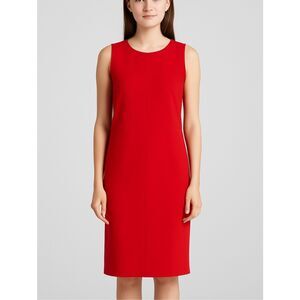 Boden Red Jersey Stretch Sheath Dress Size 10 US | NWT Career Workwear